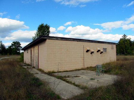 Tawas Drive-In Theatre - Proj And Concession - Photo From Water Winter Wonderland